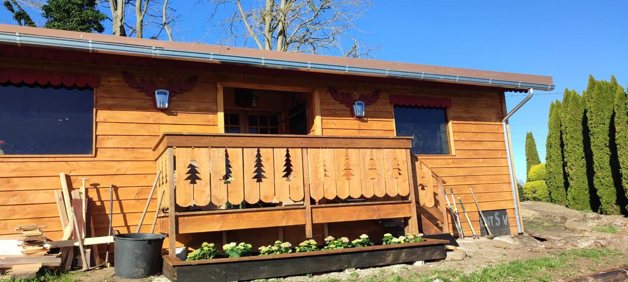 Domaine Le Lanis "Cabane De Pauline" Saint-Girons  Exterior photo